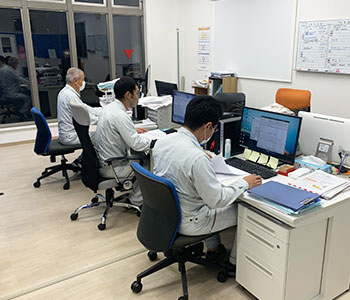 職場の様子